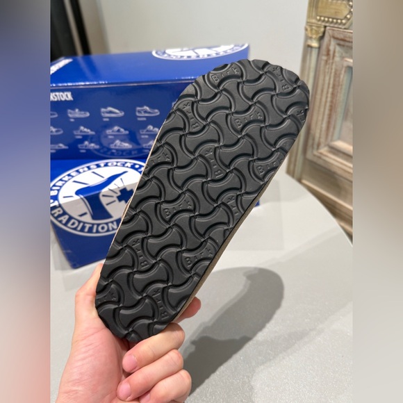 Birkenstock Boston Suede Taupe - Picture 9 of 9